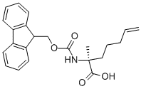 (2S)-2-[[(9H-Fluoren-9-ylmethoxy)carbonyl]amino]-2-methyl-6-heptenoic acid CAS 288617-73-2