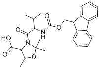 (4s,5r)-3-(fmoc-val)-2,2,5-trimethyl-oxazolidine-4-carboxylic acid CAS 168216-05-5 (4s,5r)-3-(fmoc-val)-2,2,5-trimethyl-oxazolidine-4-carboxylic acid CAS 168216-05-5