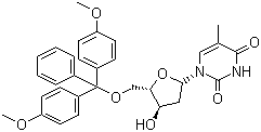 5′-O-Dimethoxytrityl-deoxythymidine CAS 40615-39-2 5′-O-Dimethoxytrityl-deoxythymidine CAS 40615-39-2