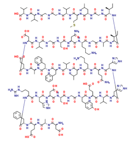 beta-Amyloid(1-40), CAS 131438-79-4 beta-Amyloid(1-40), CAS 131438-79-4