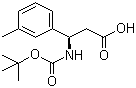 Boc-R-3-Amino-3-(3-methyl-phenyl)-propionic acid CAS 464930-76-5 Boc-R-3-Amino-3-(3-methyl-phenyl)-propionic acid CAS 464930-76-5