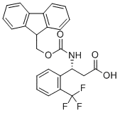 Fmoc-R-3-Amino-3-(2-trifluoromethyl-phenyl)-propionic acid CAS 517905-86-1