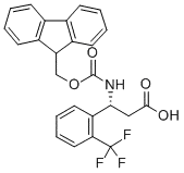 Fmoc-R-3-Amino-3-(2-trifluoromethyl-phenyl)-propionic acid CAS 517905-86-1 Fmoc-R-3-Amino-3-(2-trifluoromethyl-phenyl)-propionic acid CAS 517905-86-1
