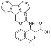 Fmoc-S-3-Amino-3-(2-trifluoromethyl-phenyl)-propionic acid CAS 507472-19-7 Fmoc-S-3-Amino-3-(2-trifluoromethyl-phenyl)-propionic acid CAS 507472-19-7