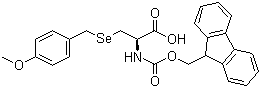 N-[(9H-Fluoren-9-ylmethoxy)carbonyl]-3-[[(4-methoxyphenyl)methyl]seleno]-L-alanine CAS 150308-80-8