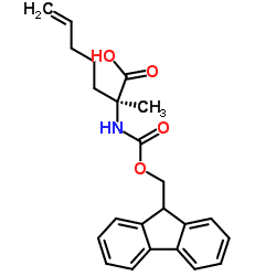 (S)-2-(((9H-FLUOREN-9-YL)METHOXY)CARBONYLAMINO)-2-METHYLHEPT-6-ENOIC ACID CAS 288617-73-2