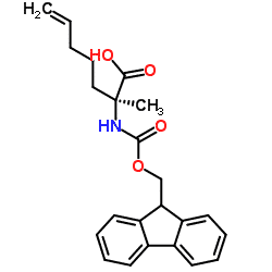 (S)-2-(((9H-FLUOREN-9-YL)METHOXY)CARBONYLAMINO)-2-METHYLHEPT-6-ENOIC ACID CAS 288617-73-2 (S)-2-(((9H-FLUOREN-9-YL)METHOXY)CARBONYLAMINO)-2-METHYLHEPT-6-ENOIC ACID CAS 288617-73-2