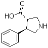 (3S,4R)-4-Phenylpyrrolidine-3-carboxylic acid CAS 1049984-33-9