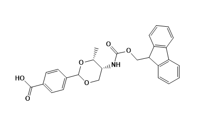Structure of (R)-2-((tert-butoxycarbonyl)(methyl)amino)-3-(1H-imidazol-4-yl)propanoic acid CAS AANA-0128