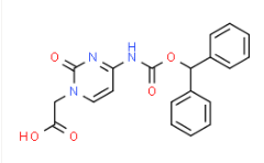 (4-N-(Benzhydryloxycarbonyl)cytosine)-1-acetic CAS 186046-78-6 (4-N-(Benzhydryloxycarbonyl)cytosine)-1-acetic CAS 186046-78-6