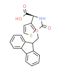 Structure of Fmoc-(r)-3-thienylglycine CAS 1217774-71-4
